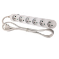 Schuko 6 voies de socket européen Power Strip